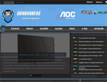 Tablet Screenshot of gunrunners.eu